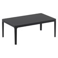 Book Publishing Co 39 in. Sky Lounge Table Black GR2545634